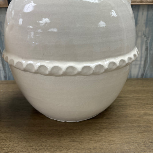Large bisque pottery