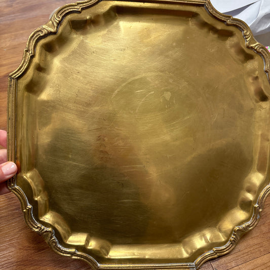 Brass tray