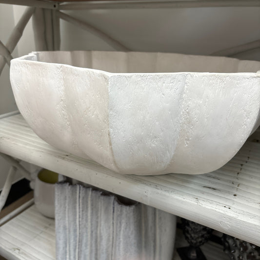 White bowl