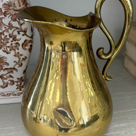 Brass pitcher