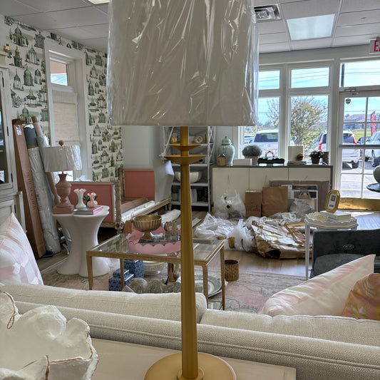 Lola Buffet Gold lamp