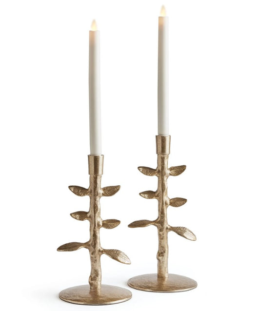 Brier Taper Holders (set of 2)