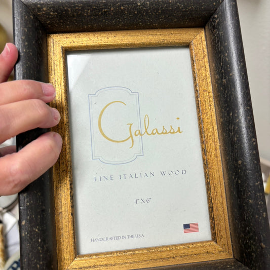 Black Frame with Gold (4x6)