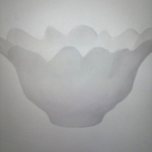 Hibbs Round Decorative-White
