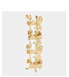 Polished Brass Blooms Bud Vase