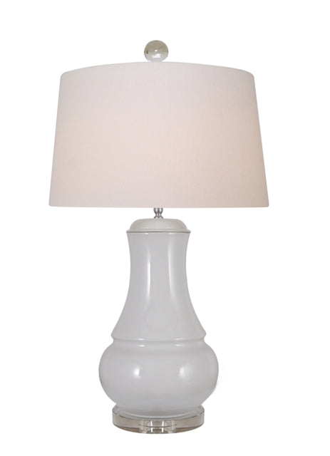 Sky Blue Vase Lamp